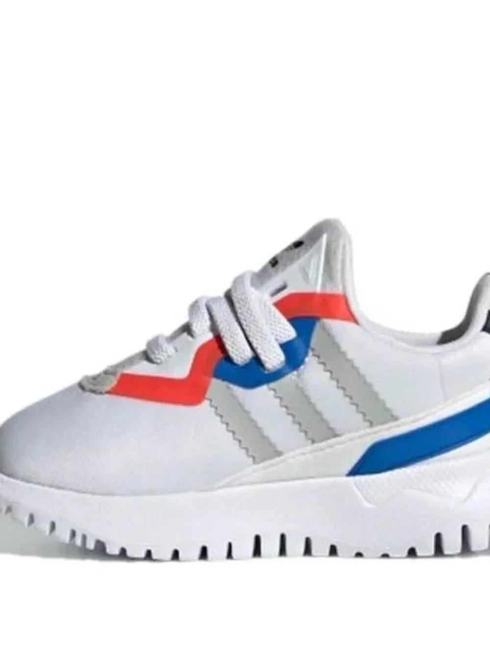 ADIDAS Flex TD - White Glow Blue - FX5328 - Toddler 8.5K - New